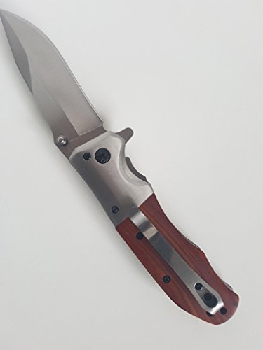 Browning Edelstahl Damaskus Tattoo Messer & White Griff Taschenmesser