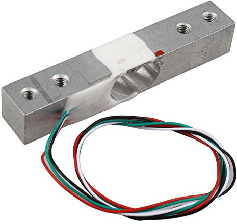 HALJIA Portable Electronic Weight Sensor Load Cell Weighing Sensor (5KG) Compatible with Arduino Raspberry Pi DIY Etc