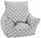 Knorrtoys 68204 - Kinder Sitzsack Dots beige, Grau