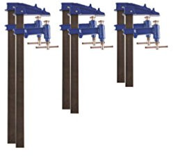 Piher - 6 serre-joints à pompe 35 x 8 mm - 2 x L. 60 cm, 2 x L. 80 cm, 2 x L. 100 cm de type F - 99981 - Piher