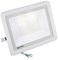Popp® Foco Proyector LED Exterior Blanco 100W Luz blanca 6000K 100LM/W Impermeable IP65 Resistente al agua, Foco LED para exterior patios, jardines, terrazas, campos (100W, 6000K)