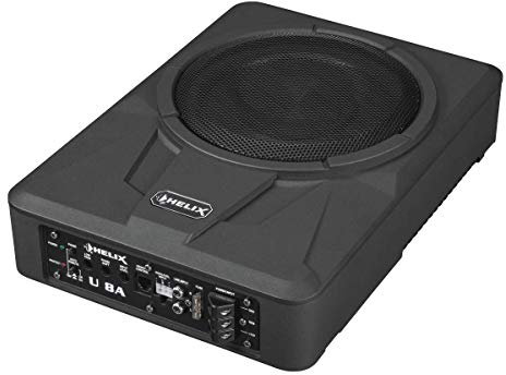 Helix U 8A - 20cm Auto Aktiv Unterbau/Untersitz/Underseat Gehäuse Subwoofer/Basskiste/Bassbox - 360 Watt
