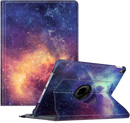 Fintie Hülle für iPad Air 10.5 2019 (3. Generation) / iPad Pro 10.5 2017, 360 Grad verstellbare Schutzhülle mit eingebautem Pencil Halter, Auto Schlaf/Wach Funktion, Die Galaxie