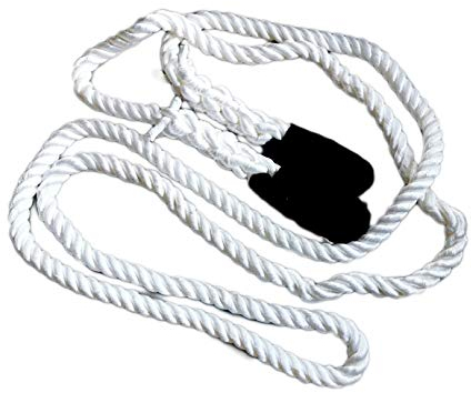 Desert Fox Winch Kinetisches Bergeseil Kinetik Dehnbarer Bergegurt (Weiß 8 m x 32 mm)