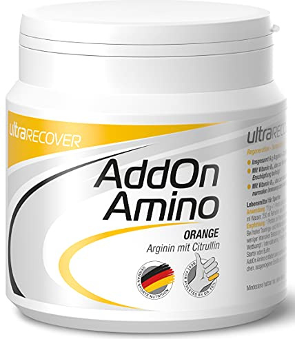 Ultra Sports Ultra Recover AddOn Amino 370g Dose Orange