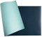 Exacompta 29142E Flexible Schreibunterlage Home Office, aus zweifarbigem Kunstleder (Polyurethan), weich und widerstandsfähig, 40 x 80 cm, tropisch/blaugrün