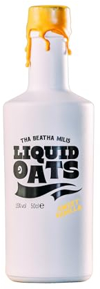 Liquid Oats Vegan Cream Liqueur - Award Winning, Dairy Free, Irish Cream Plant Based Alternative - Made in Scotland, Sweet Vanilla - 15% ABV 50cl