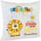 Kilala Gute Besserung Geschenk Kissen Genesungswünsche Kinder Deko-Kissen Glücksbringer (Löwe bunt, 40 x 40 cm, Polyester, Flauschig-weichen, Quadratisch, Kind, Thematisch (Themed), Innen)