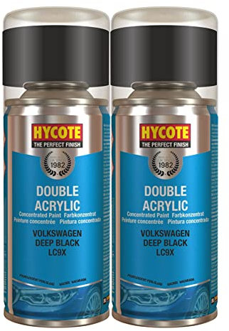 Hycote XDVW605 Volkswagen Deep Black (Pearlescent) 150ml *2