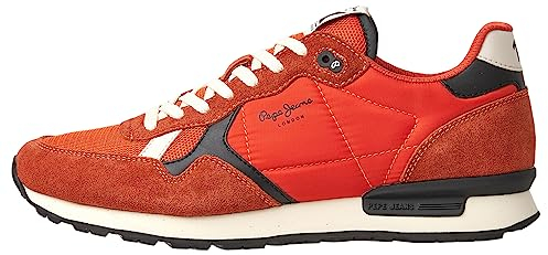 Pepe Jeans Herren BRIT Heritage M Sneaker, Orange (Burnt Orange), 40 EU