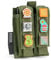 TACTICAL GEEK EXT9 EDC Gürtel Organizer, Molle Multitool Scheide, EDC Taschen Organizer für Rucksack, kleine Werkzeug Organizer Tasche, Zubehör für den täglichen Gebrauch, Grün