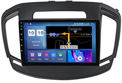 NUGIX Android 10.0 Auto Stereo 2 DIN Radio Für Opel Insignia 2013-2017 GPS-Navigation 9in Touchscreen MP5 Multimedia Player Video Receiver Mit 4G/5G WiFi DSP CarPlay