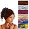Frauen Stirnband Haarband Turban Blume Baumwolle Kopftücher Breite Weiche Damen Stirnband Boho Mode Bandanas Elastische Sport Laufen Yoga Kopf Wraps (P6ZRan)