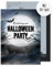 12x EINLADUNGSKARTEN + Umschläge für Halloween Party - gruselige Karten mit Friedhof Motiv - Die perfekte Einladung zur Halloweenfeier - für echte Horror Fans
