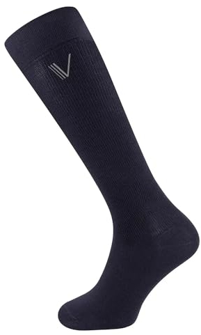 Bionmove Stützstrümpfe für Damen und Herren 42-44, 1 Paar Kniestrümpfe mit Stützfunktion für Sport und Flüge, Laufen, Joggen und Reisen