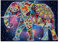 Songdao Leuchtend Diamond Painting Kinder, 5D DIY Set, Malen Nach Zahlen Diamant Mädchen Erwachsene, Diamant Bilder Arts Craft für Home Wand Decor (Elefant)