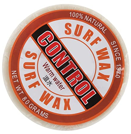 Mwrode Surfwachs, Tragbares Rutschfestes Paraffin-Surf-Skateborad-Wachs-Surfbrett-Zubehör Mit Wachskamm Für Skimboard-Skateboard-Surfbrett(Warm Water Wax)