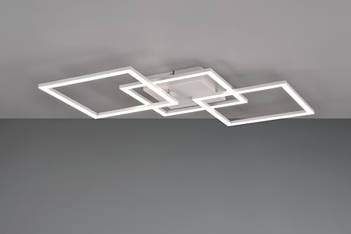 lightling LED Deckenlampe Travis, schwenkbar, Wand- und Deckenmontage, 4000 Kelvin, Höhe 7 cm, Breite 74 cm, Metall, weiß matt
