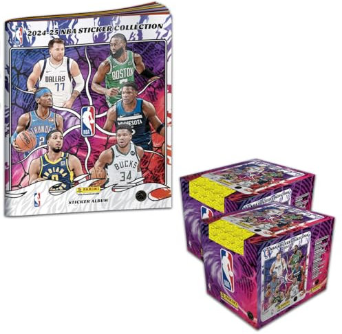Panini 2024-25 NBA Sticker & Card Collection (Mega-Bundle)