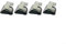 8200163859 Lot de clips de rideau de porte arrière pour pare-soleil intérieur de voiture Renault