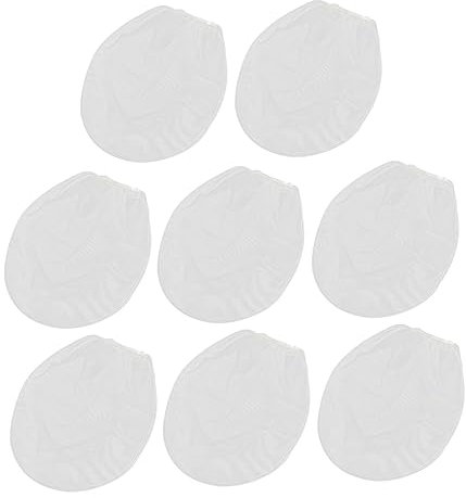 HOMSFOU 8pcs Paint Filter Bags Fine Mesh Strainer Bag Elastic Tops for Oil Paint Strainer Net