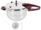 Stainless Steel Pressure Cooker Large Capacity Fast Cooking Pot with Safety Locking Valve for Induction Gas Stove Durable proof High Pressure Cooker for Home Kitchen Use (9l)