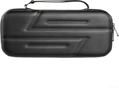 EVA Hartschalen Tasche für PS5 Konsole für stoßfest Wasserdicht 32.5x13.5x8cm Schwarz