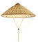 LINGJIE Straw Bamboo Coolie Vietnamita Japonesa Cono Sombrero para el Sol Jardín Granjero Pesca
