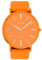 Oozoo Vintage Herrenuhr Colors of The Summer mit Lederband Flach 44 MM Orange C9880