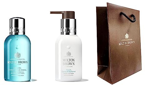 Molton Brown Coastal Cypress & Sea Fennel Travel Gift Set