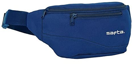 SAFTA Unisex Kinder M446 Hüfttasche, navy, M, Bauchtasche