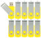 Alihelan 10pcs 4GB USB Flash Drives USB 2.0 Thumb Drive Bulk Swivel Memory Stick 4 GB Fold Storage Jump Drive Zip Drive, 10 Pack Yellow
