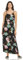 Only Femme Onlwinner Sl Maxidress Noos Wvn Robe, Noir/Aop : Field Of Flower, 42 EU