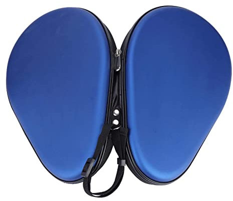 Pwshymi Tischtennisschlägerkoffer Tischtennis-Paddeltasche Wasserdichter PU-Tischtennisschlägerkoffer
