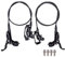 F Fityle MTB Hydraulische Bremsen Set 2 Kolben/4 Kolben, Scheibenbremse Fahrrad Set Vorne Und Hinten, Hydraulische Bremse Fahrrad Vorne Und Hinten aus Aluminiumlegierung für MTB Mountainbike