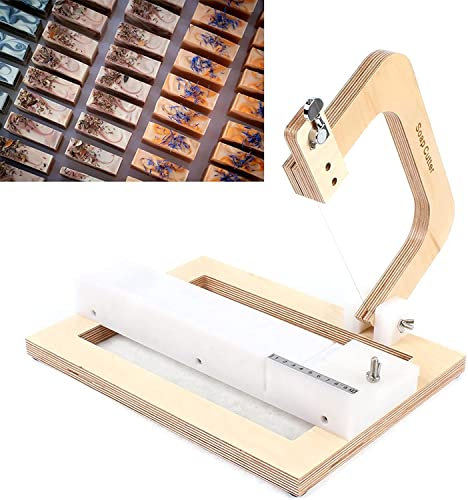 Coupe-savon froid fait à la main - Machine de découpe de fil de savon - Outil de fabrication de savon - Coupe-pain multifonction à fil unique