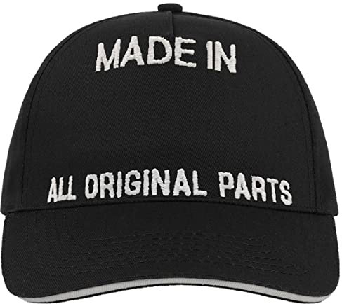 Bombo Cappello per Compleanno con Anno di Nascita Personalizzabile Made in … All Original Parts