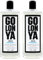 Golonya - AQUA - Eau de Cologne Doppelpack - Kolonya 2x250ml Flasche - Kölnischwasser Erfrischend, Intensiv, Marineduft - Unisex-Parfum das lange anhält