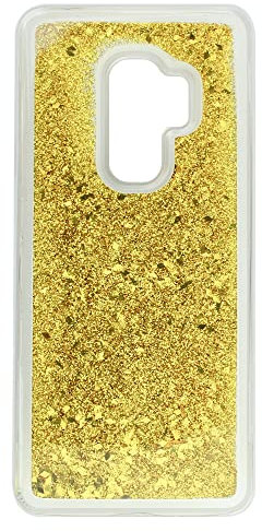 Babaco Phone Case For Samsung S9 PLUS Liquid Glitter Effect, Gold