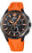 Lotus Herrenuhr 18952/6 Special Prices, Gehäuse aus Edelstahl 316L, Schwarz, Kautschukarmband, Orange