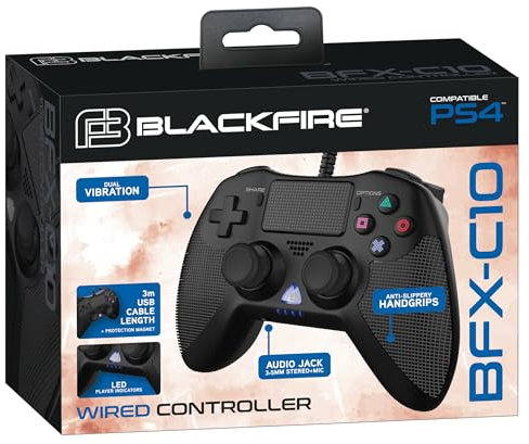 Ardistel BLACKFIRE® Wired Controller BFX-C10 PS4