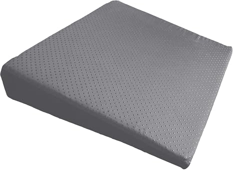 Tiga-Med Sitzkissen | Anti-Rutsch Premium Sitzkeilkissen | extra stark & formstabil | 3 Farben | waschbar | Auto Sitz Kissen | Sitzerhöhung | No Slip Keilkissen (Anthrazit)