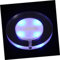 CRILSTYLEO geführter leuchtender Untersetzer geführte Autountersetzer Getränkehalter im Auto Tischdekoration Auto-LEDs Auto- hochzeitsdeko Tischset Tassenmatte für Bar Acryl Transparent