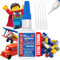 30g Plastic Glue,Quick-Dry Waterproof Glue for Plastic Repair, Super Instant Glue Used for Bonding Between Plastics, Plastic and Other Materials