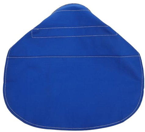 Veemoon Schweißhelm-Stirnband Schweißhelmüberzug Schweißermützen für Männer Schweißhaubenabdeckung Verlängerte Kopfbedeckung zum Schweißen Kopf- und Halsbedeckung feuerfestes Tuch Blau