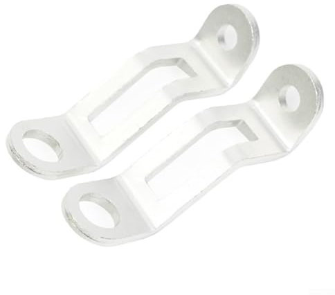 Besttoolifes Set di 2 portabicchieri idraulici per freno moto, serbatoio dell'olio, staffa di riparazione, 2 portabicchieri idraulici argentati neri