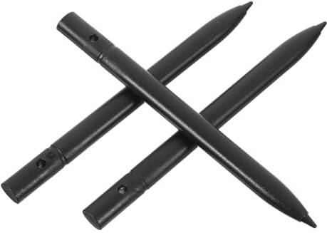LCD Schreibstift 3 Stück-Pack Schwarz aus Kunststoff für Tablets, Radierbar | Zeichenstift fürs Tablet, 8, 5 Zoll 10 Zoll 12 Zoll, für Geschäftsnotizen und Schreiblernen, für Kinder und Senioren