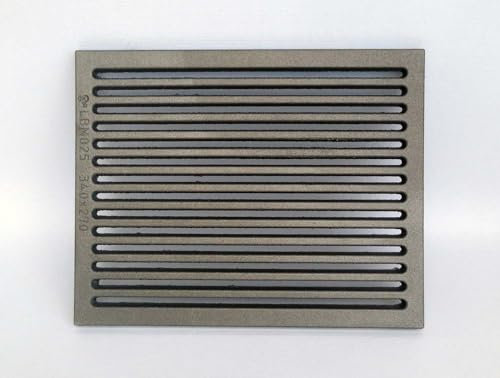 Griglia 34x27 cm in ghisa per camino