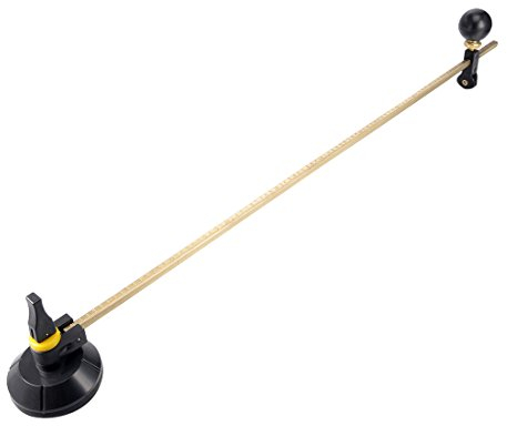 sourcing map coupe verre circulaire ventouse 100cm compas réglable