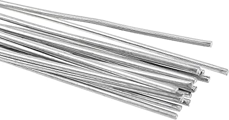 YPLonon 30PCS Soudure Aluminium Baguette D'apport en Aluminium Fil de Soudure à Basse Température Arc Tige de Soudur pour Réparation Pas Besoin de Poudre de Soudure 1,5mm x 330mm